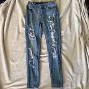 Distressed Jeans